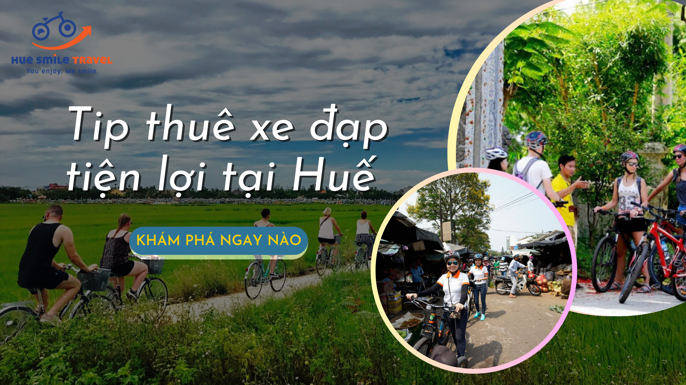 Làm thế nào để thuê thuê xe đạp tại Huế và khám phá các cung đường